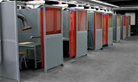 Partitioning and sound insulating wall systems 