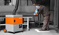 Mobile welding fume extraction systems