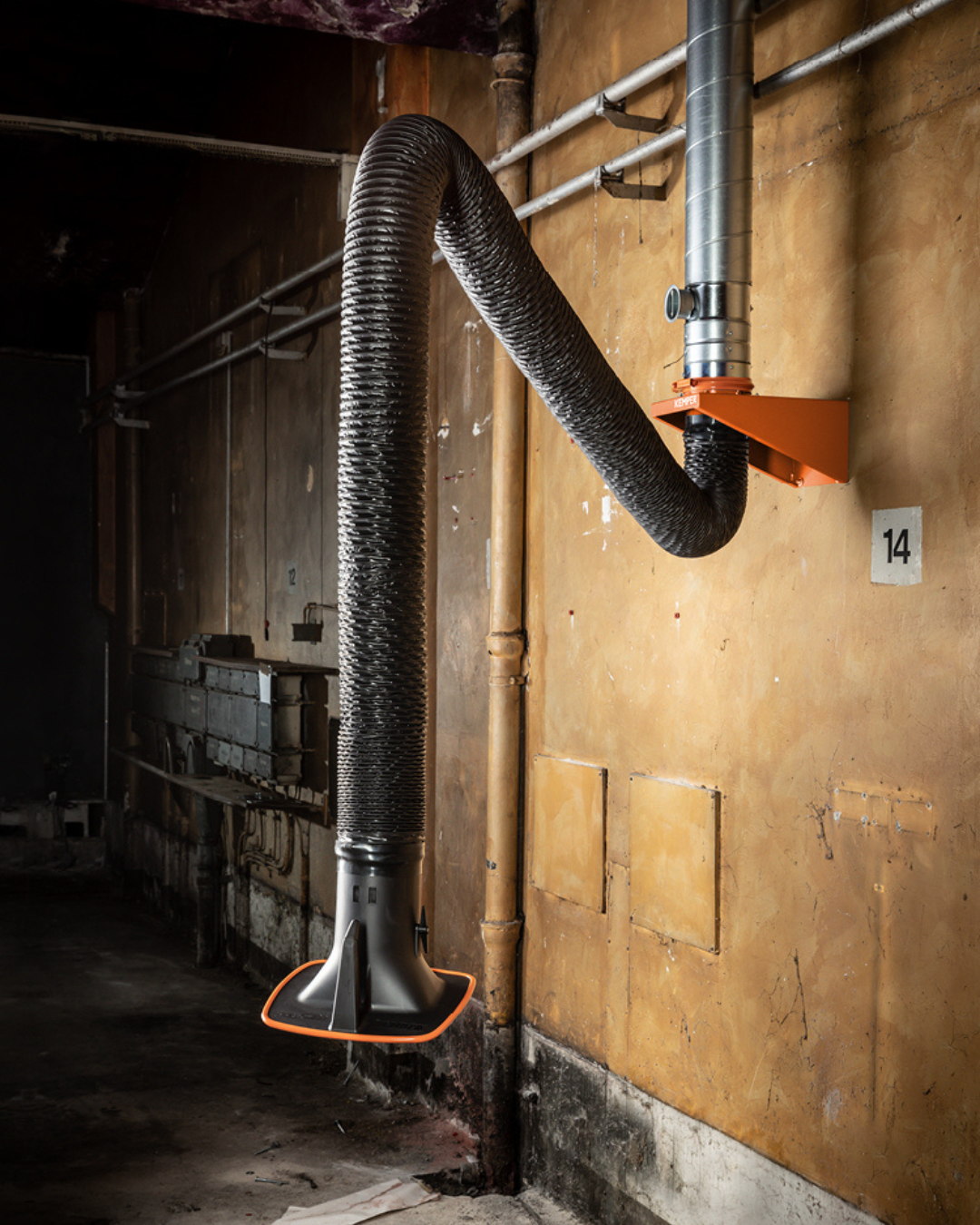 Absaugarme und Ventilatoren
