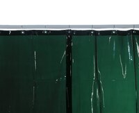 Schweißerschutzvorhang grün